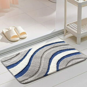 Ultra soft microfiber bathmat anti-slip and water absorbent for bathroom use – Tex Fab Home India