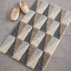 Ultra soft microfiber bathmat with modern design by bathmat manufacturer in india