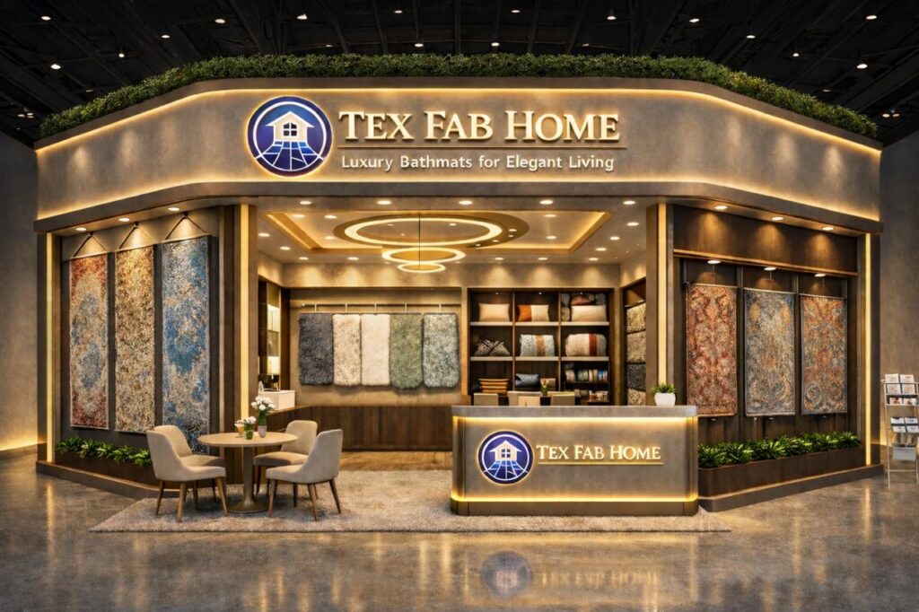 Tex Fab Home textile manufacturing process bath mats and rugs production unit India